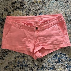 Pink shorts